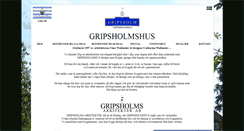 Desktop Screenshot of gripsholmshus.se