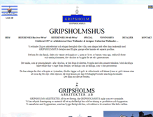 Tablet Screenshot of gripsholmshus.se